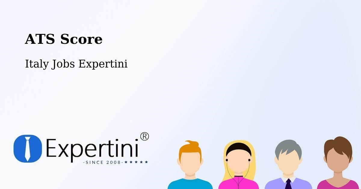 Resume ATS Score & Job Description Match Tool – Buggerru - Italy Jobs Expertini
