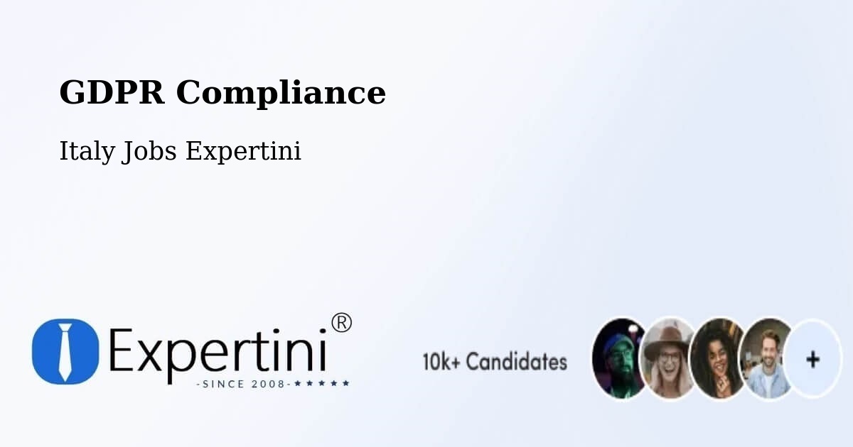 EU GDPR Compliance Statement – Buggerru - Italy Jobs Expertini