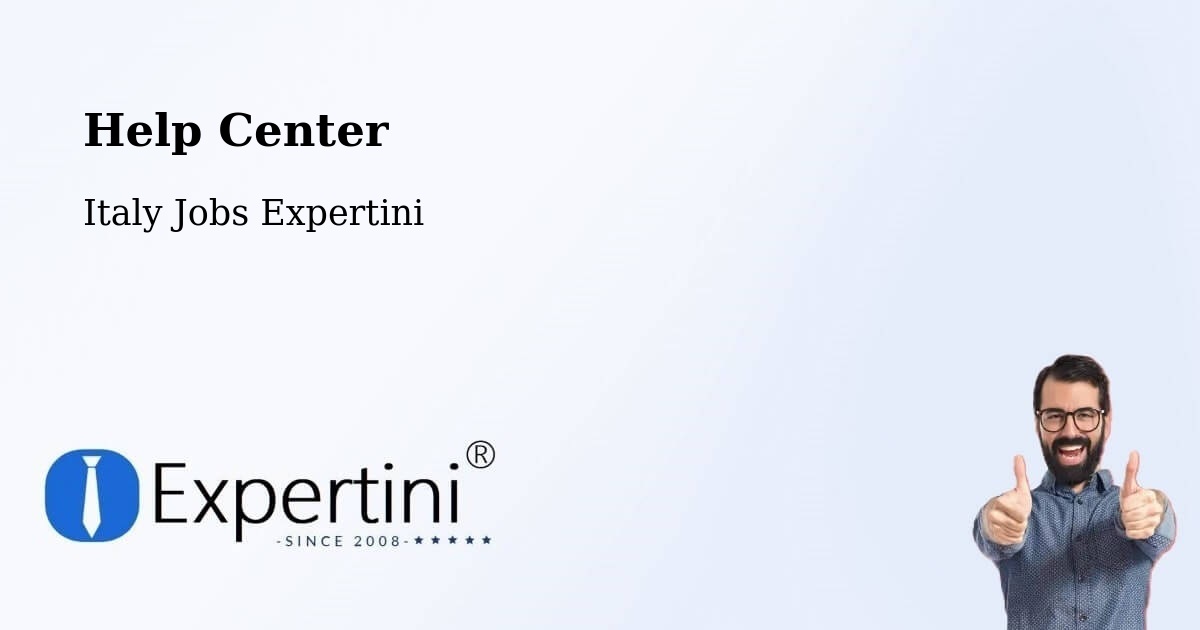 Help Center – Buggerru - Italy Jobs Expertini